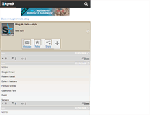 Tablet Screenshot of italia---style.skyrock.com