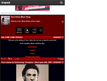 Tablet Screenshot of dave-gahan-officiel.skyrock.com