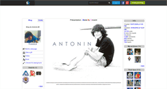 Desktop Screenshot of antonin-m.skyrock.com