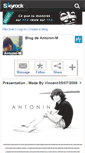 Mobile Screenshot of antonin-m.skyrock.com