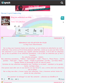 Tablet Screenshot of collection-en-folie.skyrock.com