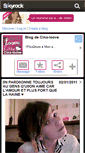Mobile Screenshot of cina-loove.skyrock.com