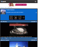 Tablet Screenshot of foot-stadiums.skyrock.com