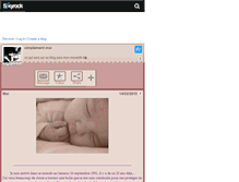 Tablet Screenshot of angeperdu56.skyrock.com