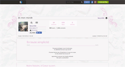 Desktop Screenshot of ds-mon-monde.skyrock.com