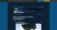 Desktop Screenshot of fandisneylandresortparis.skyrock.com