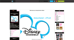 Desktop Screenshot of disneychannel--officiel.skyrock.com