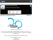 Tablet Screenshot of disneychannel--officiel.skyrock.com