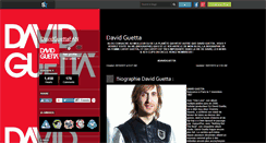 Desktop Screenshot of davidguettafan.skyrock.com