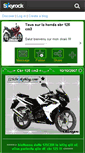 Mobile Screenshot of 125cbr.skyrock.com