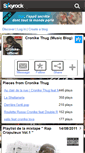 Mobile Screenshot of cronike-officiel.skyrock.com