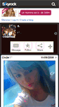 Mobile Screenshot of clooooeee.skyrock.com
