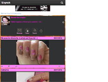 Tablet Screenshot of dadine-nails.skyrock.com