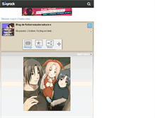 Tablet Screenshot of fiction-sasuke-sakura-x.skyrock.com