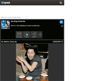 Tablet Screenshot of amy-lee-franck.skyrock.com