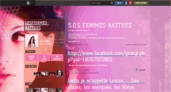 Desktop Screenshot of lesfemmes-battues.skyrock.com