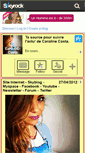 Mobile Screenshot of caro-cc-costa.skyrock.com