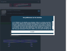 Tablet Screenshot of legende-paranormal.skyrock.com