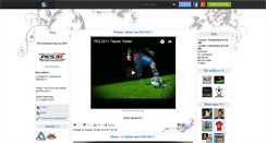 Desktop Screenshot of pro-evo-2011.skyrock.com