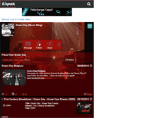 Tablet Screenshot of green-day.skyrock.com