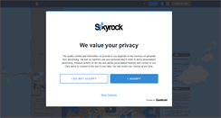 Desktop Screenshot of notretourcoing.skyrock.com
