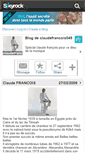 Mobile Screenshot of claudefrancois045.skyrock.com