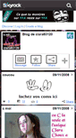 Mobile Screenshot of clara83120.skyrock.com