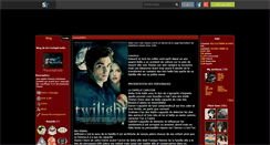 Desktop Screenshot of fict-twilight-bella.skyrock.com