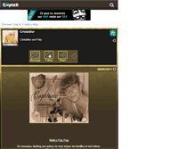 Tablet Screenshot of cristaldior.skyrock.com