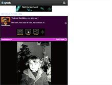 Tablet Screenshot of geraldinedelyon.skyrock.com