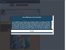 Tablet Screenshot of marylenefalco.skyrock.com