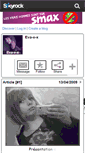 Mobile Screenshot of eva-x-x.skyrock.com
