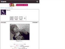 Tablet Screenshot of eva-x-x.skyrock.com
