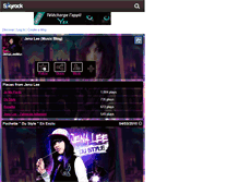 Tablet Screenshot of jenaleemusic.skyrock.com