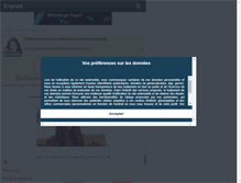 Tablet Screenshot of justicedawnvictoria.skyrock.com