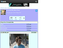 Tablet Screenshot of christophemae-36.skyrock.com