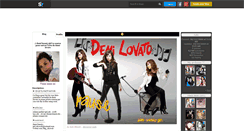 Desktop Screenshot of demi-beauty-girl.skyrock.com