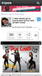 Mobile Screenshot of demi-beauty-girl.skyrock.com