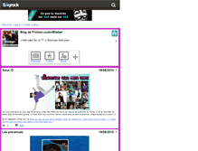 Tablet Screenshot of fiiction-justinbiieber.skyrock.com