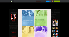 Desktop Screenshot of glee-klaine.skyrock.com