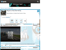 Tablet Screenshot of chapteamracing.skyrock.com