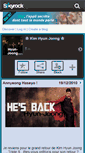 Mobile Screenshot of hyun-joong.skyrock.com