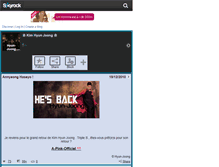 Tablet Screenshot of hyun-joong.skyrock.com