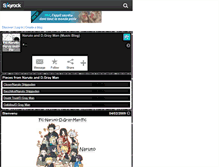 Tablet Screenshot of fic-naruto-dgray-man-fic.skyrock.com