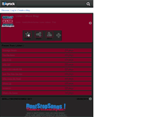 Tablet Screenshot of dontstopsongs.skyrock.com