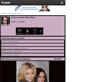 Tablet Screenshot of jessicalowndesmusic.skyrock.com