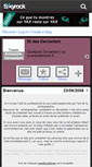 Mobile Screenshot of annuaire-deviantart.skyrock.com