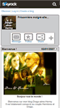 Mobile Screenshot of drago-aime-hermy.skyrock.com