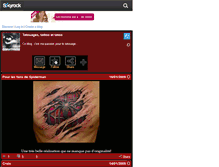 Tablet Screenshot of coeur0de0metal.skyrock.com