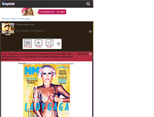 Tablet Screenshot of germanotta-actu.skyrock.com